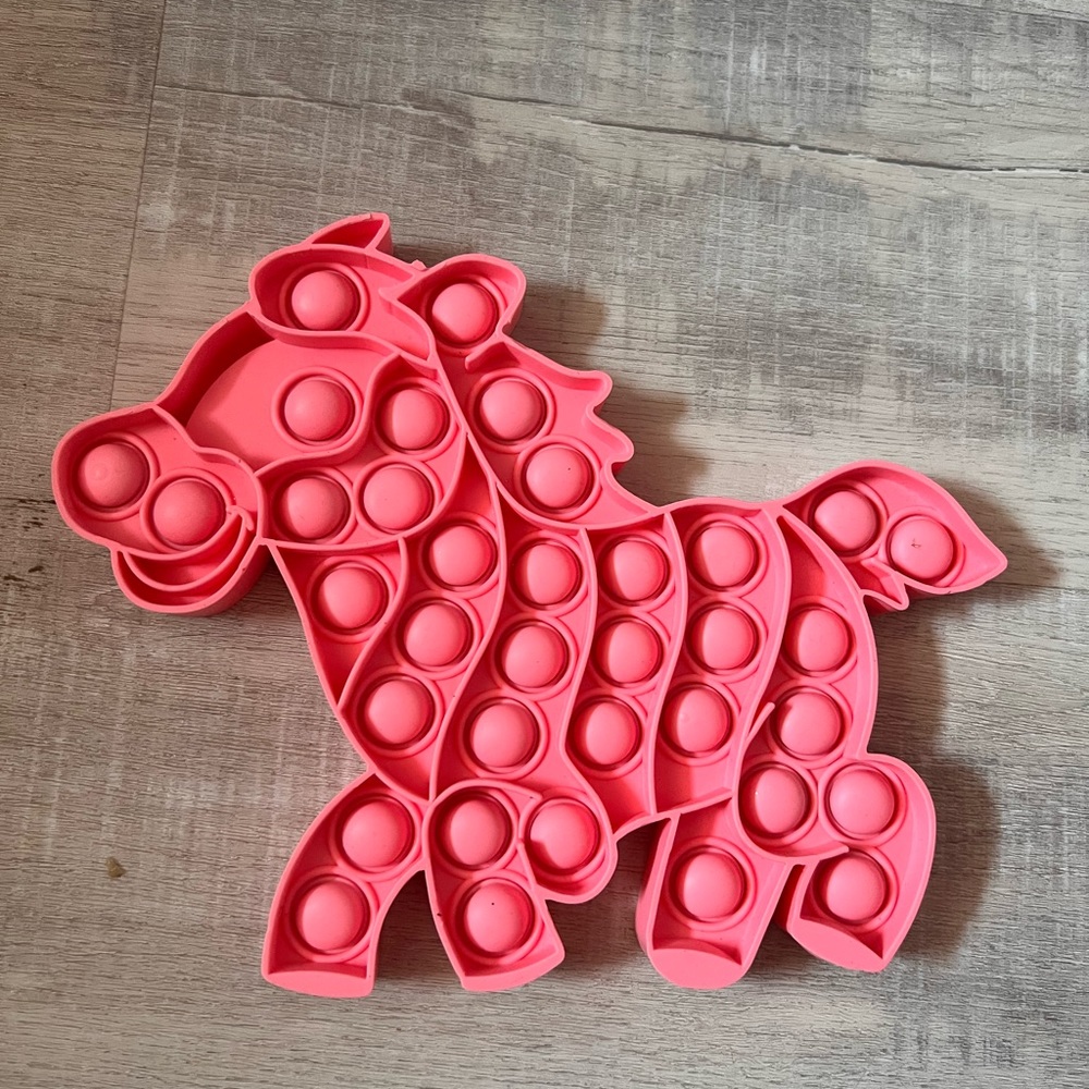 Pink Horse pop it